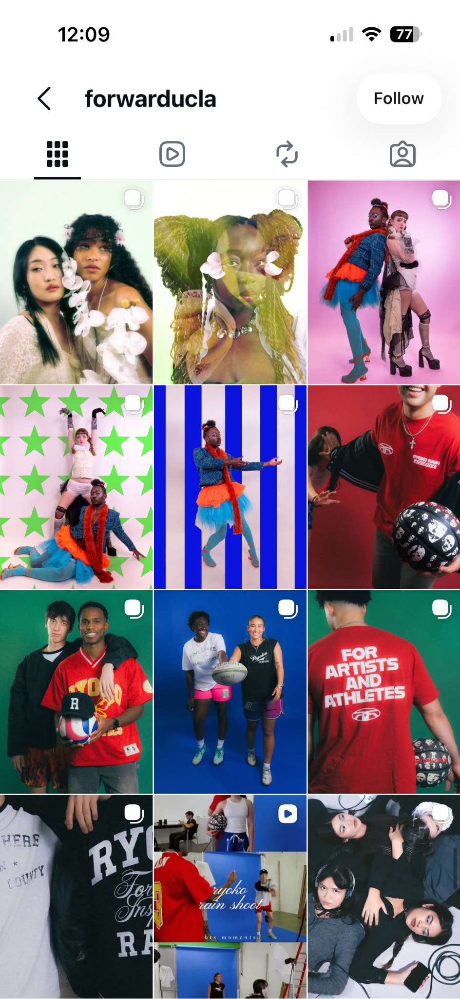 Forward UCLA Instagram feed view 4
